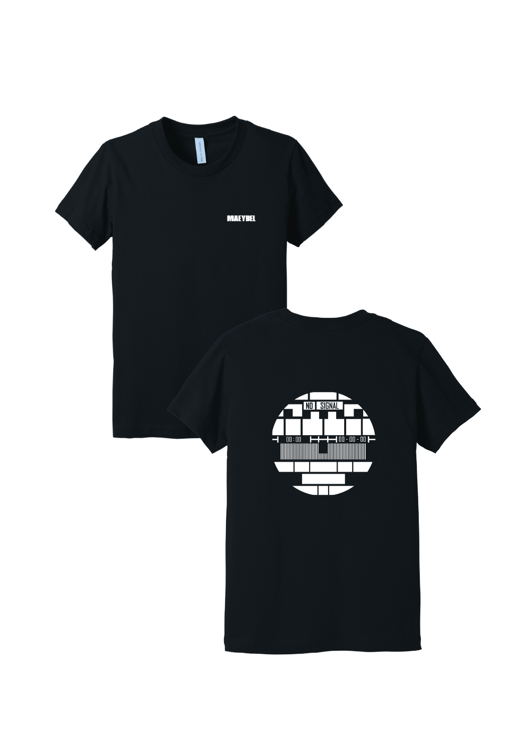 No Signal T-shirt zwart