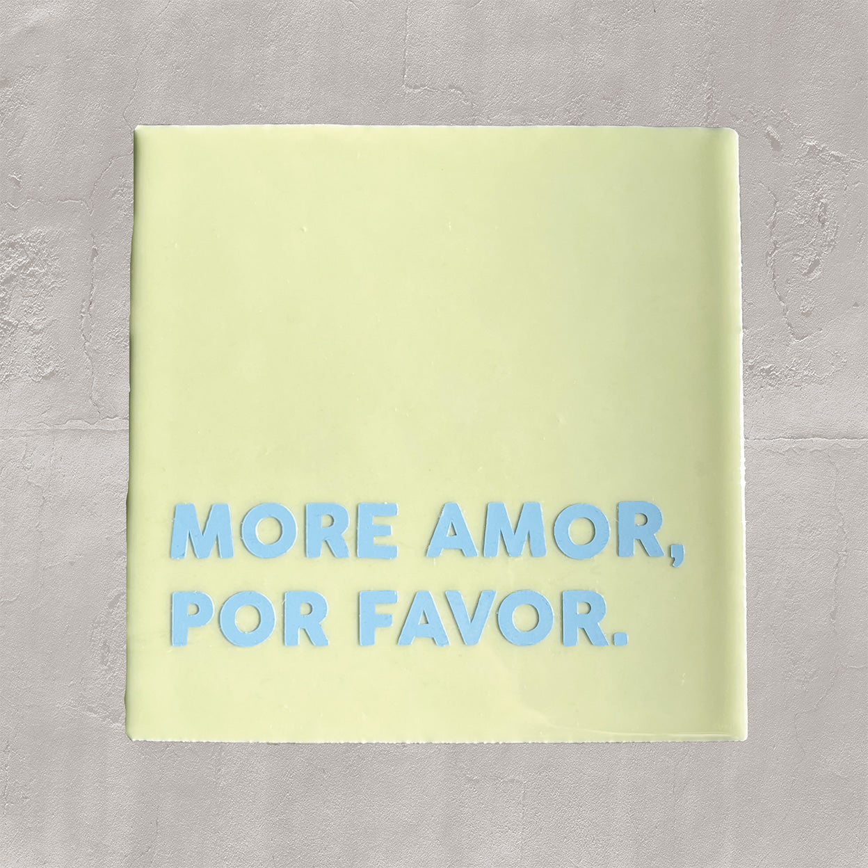 Tegel More amor, por favor