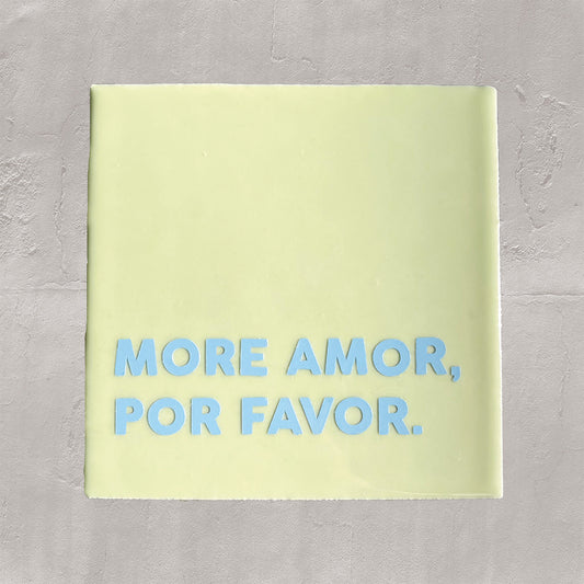 Tegel More amor, por favor