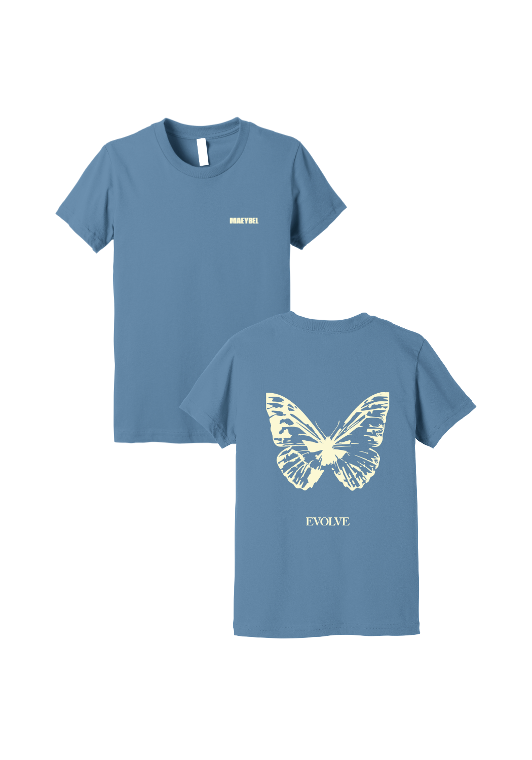 Evolve T-shirt Lavendel blauw