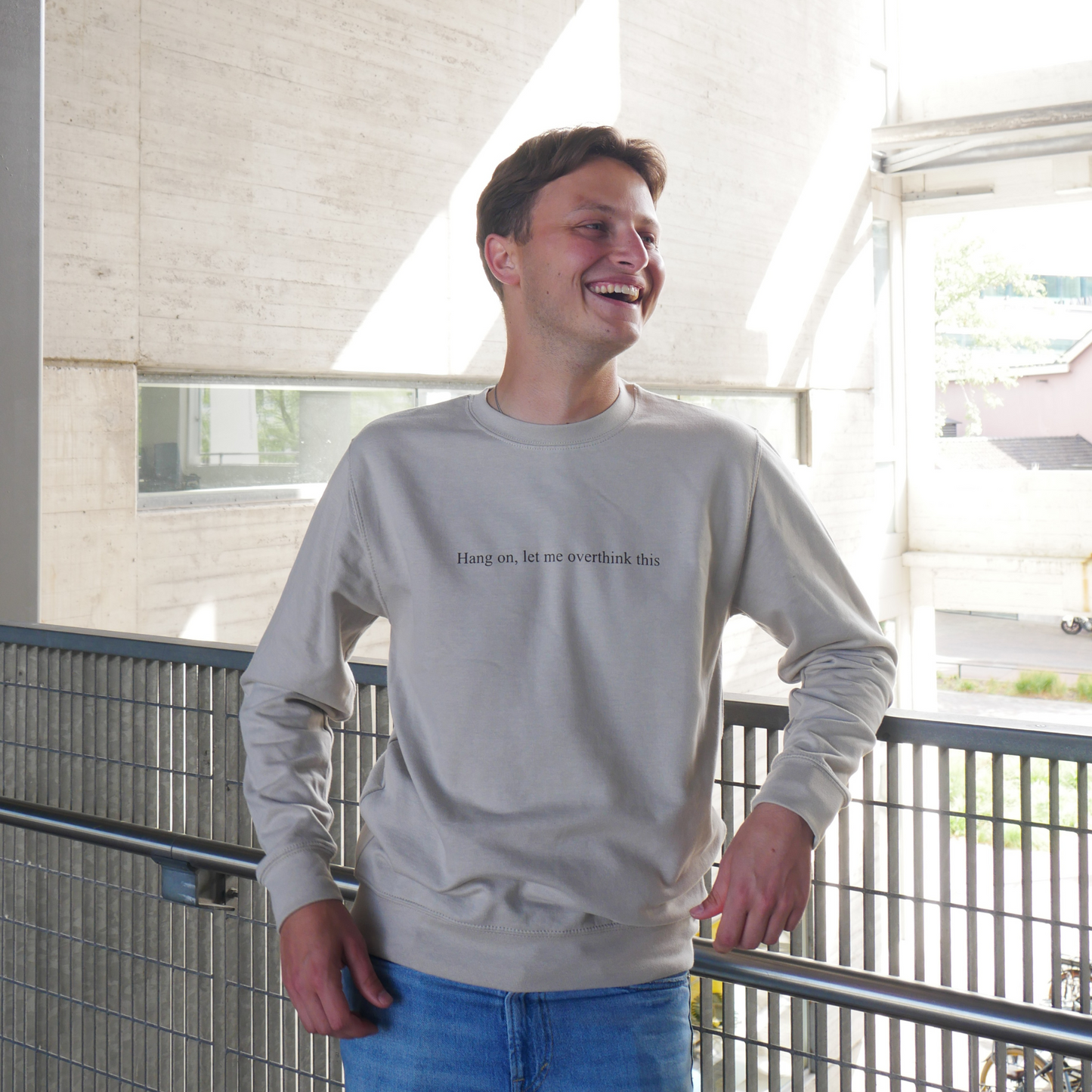 Hang on, let me overthink this Sweater
